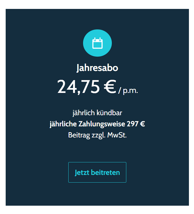 Club Mitgliedschaft in Deutschland